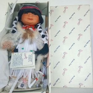 Duck House Moema Native American Doll D12-6168